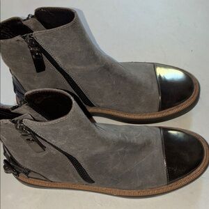 AGL Attilio Giusti Leombruni Suede Leather Boots Sz 38